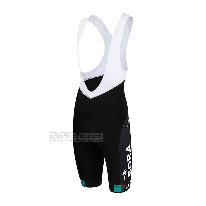2022 Cycling Jersey Bora-Hansgrone Green White Short Sleeve and Bib Short